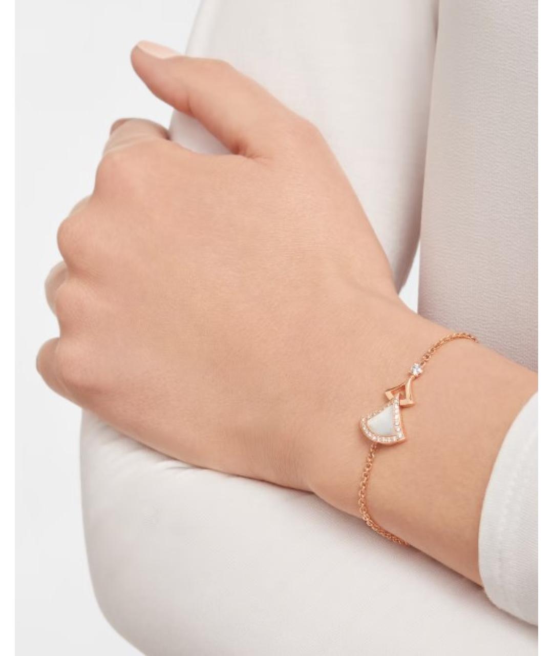 BVLGARI Золотой браслет из розового золота, фото 3