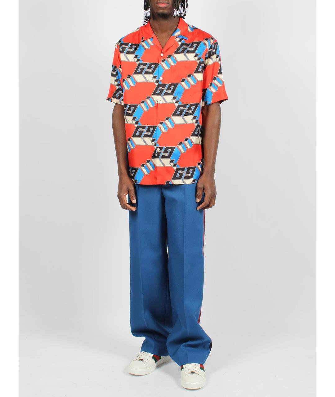 GUCCI Мульти кэжуал рубашка, фото 2