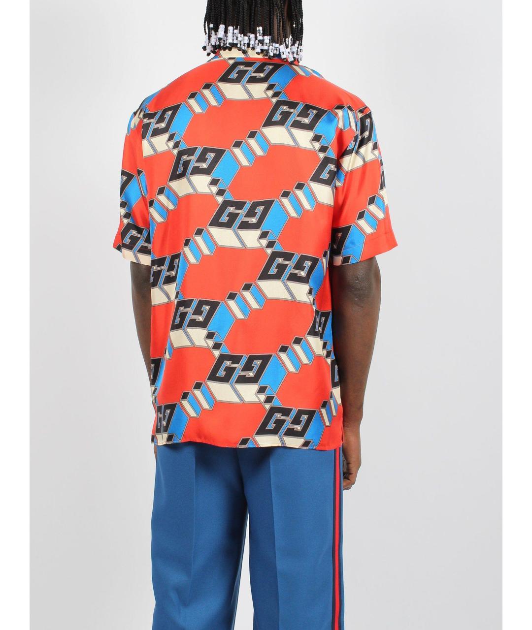 GUCCI Мульти кэжуал рубашка, фото 3