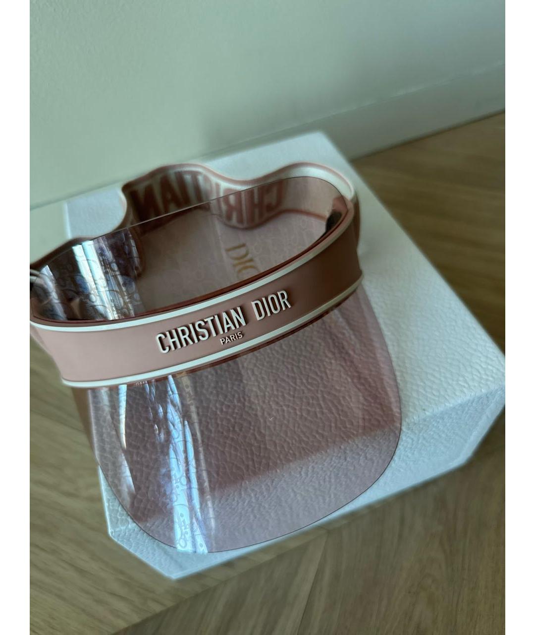 CHRISTIAN DIOR Коралловая кепка, фото 4