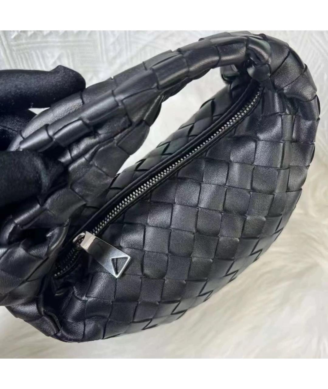BOTTEGA VENETA Черная сумка с короткими ручками, фото 3
