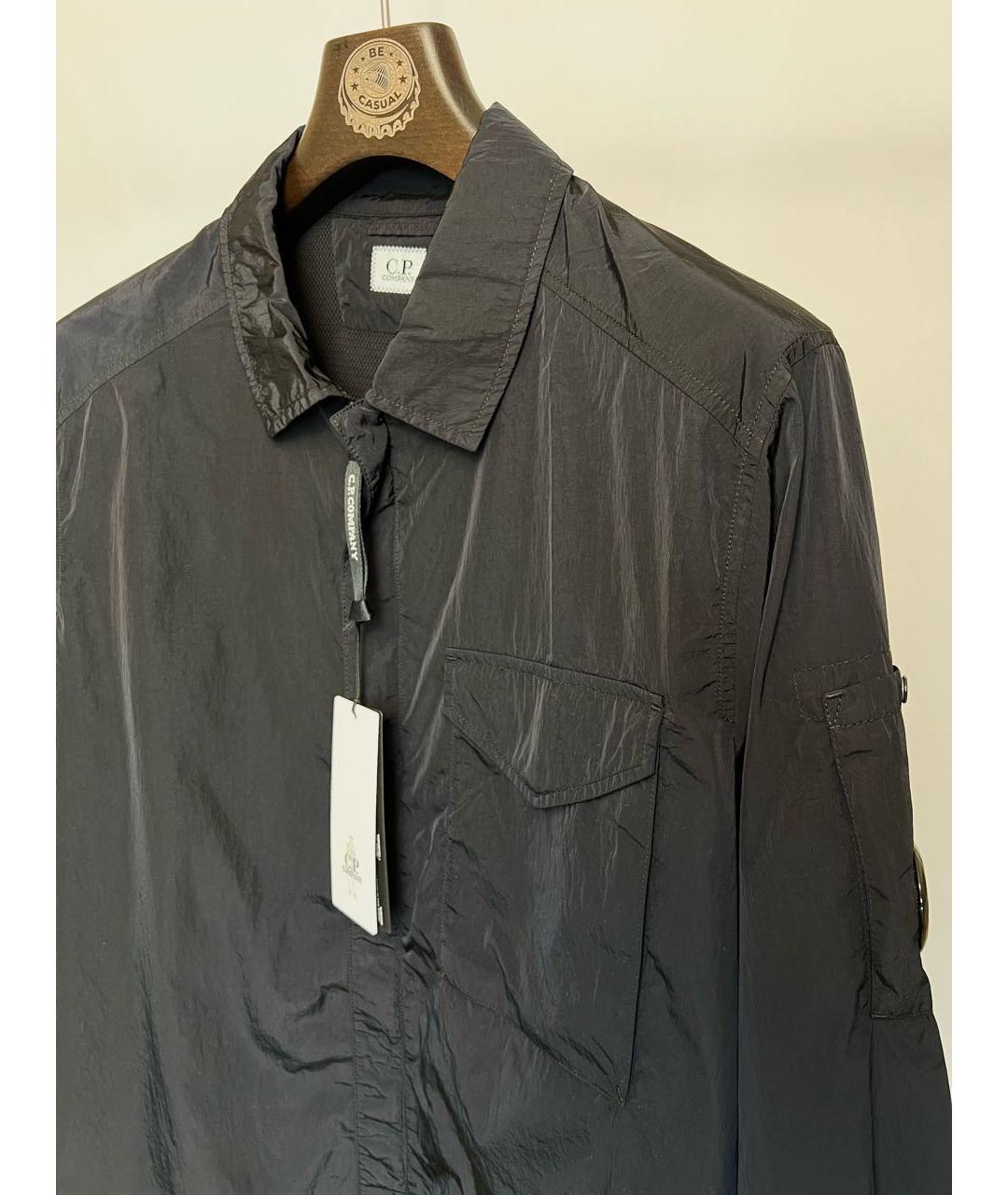 CP COMPANY Черная полиамидовая куртка, фото 2