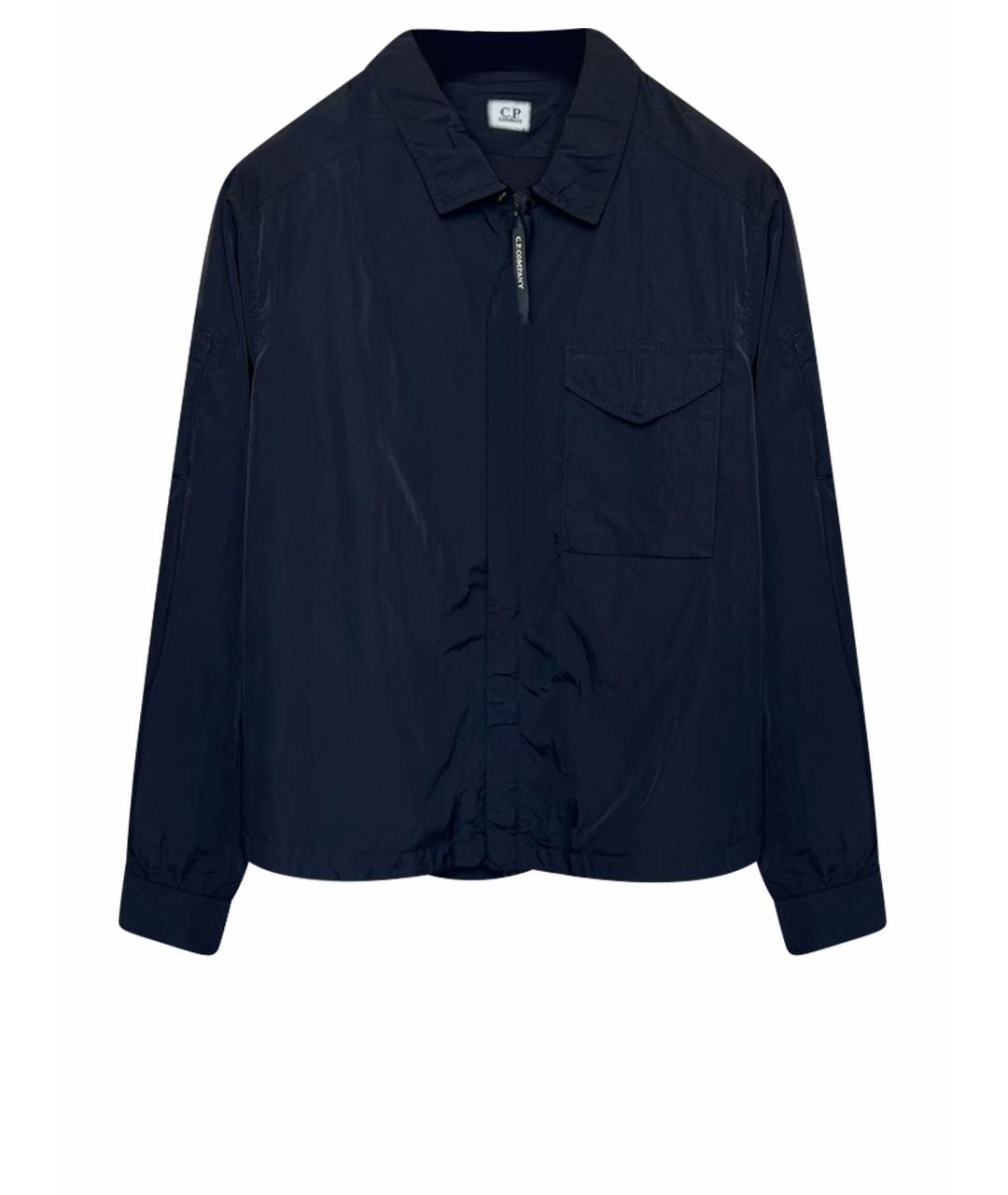 CP COMPANY Черная полиамидовая куртка, фото 1