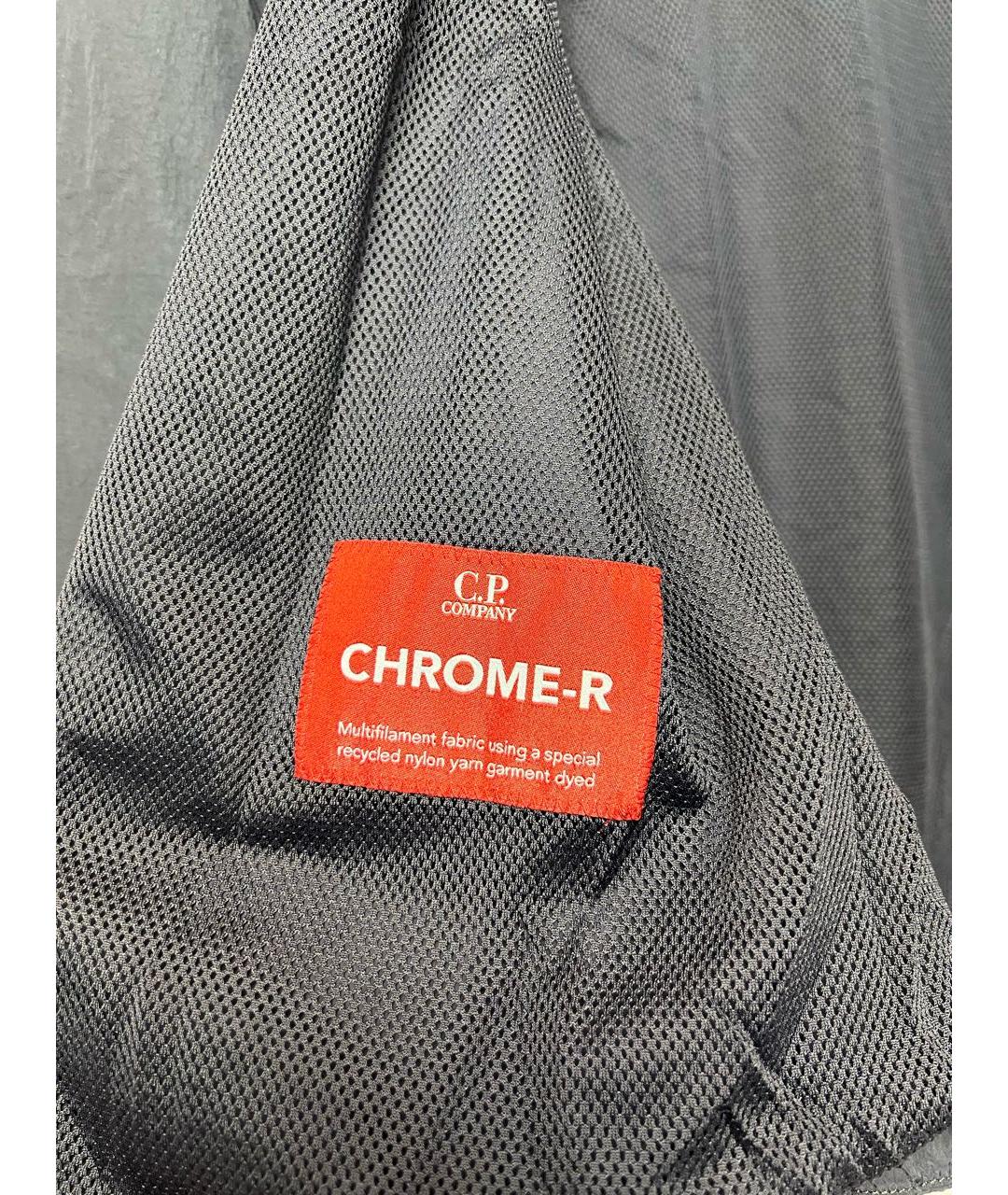 CP COMPANY Черная полиамидовая куртка, фото 4