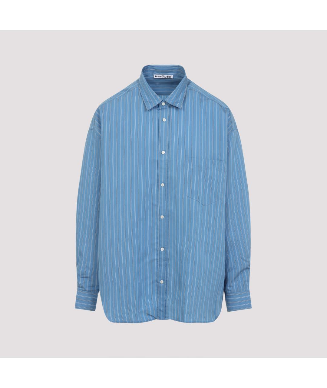 ACNE STUDIOS Голубая кэжуал рубашка, фото 2