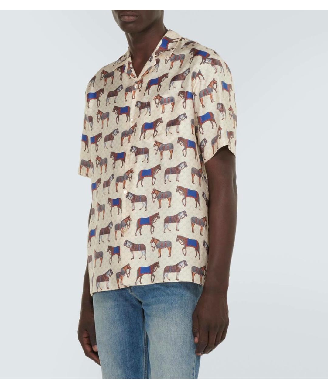 GUCCI Мульти кэжуал рубашка, фото 2