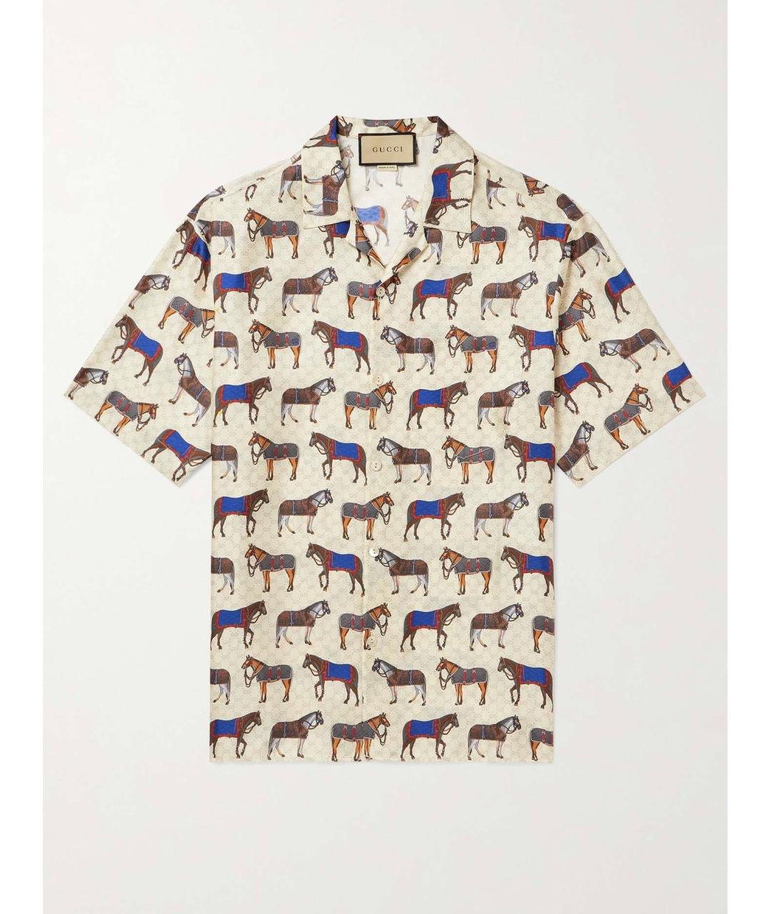 GUCCI Мульти кэжуал рубашка, фото 9