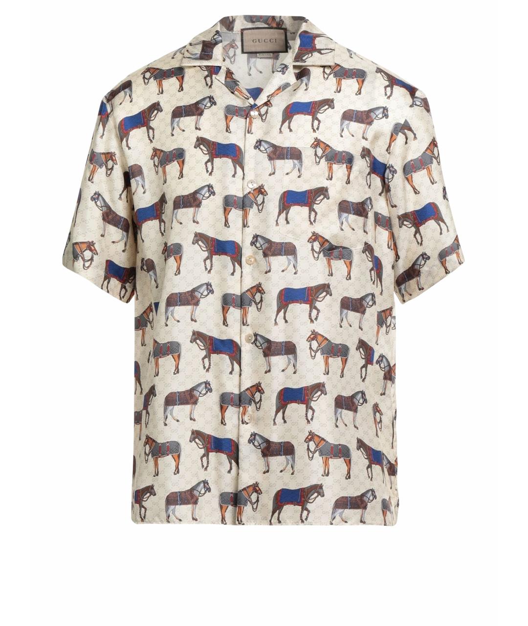 GUCCI Мульти кэжуал рубашка, фото 1