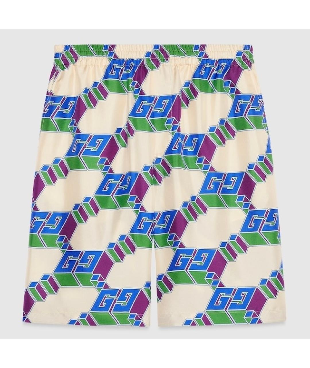 GUCCI Мульти шорты, фото 6