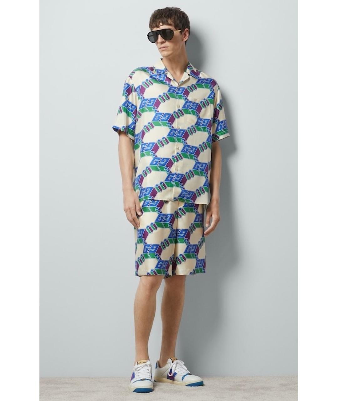 GUCCI Мульти шорты, фото 2