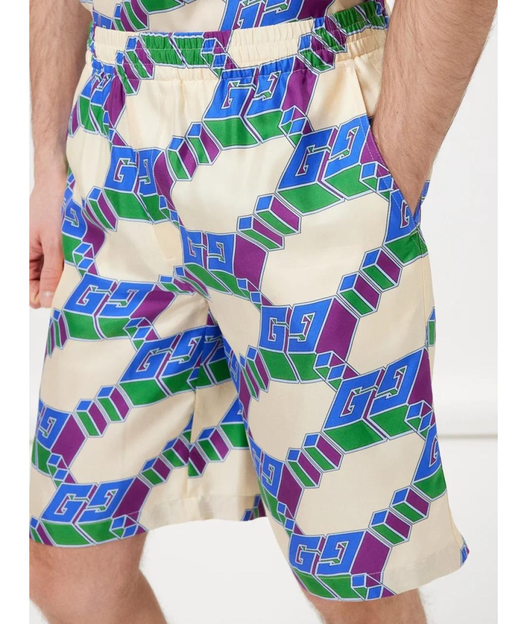 GUCCI Мульти шорты, фото 3