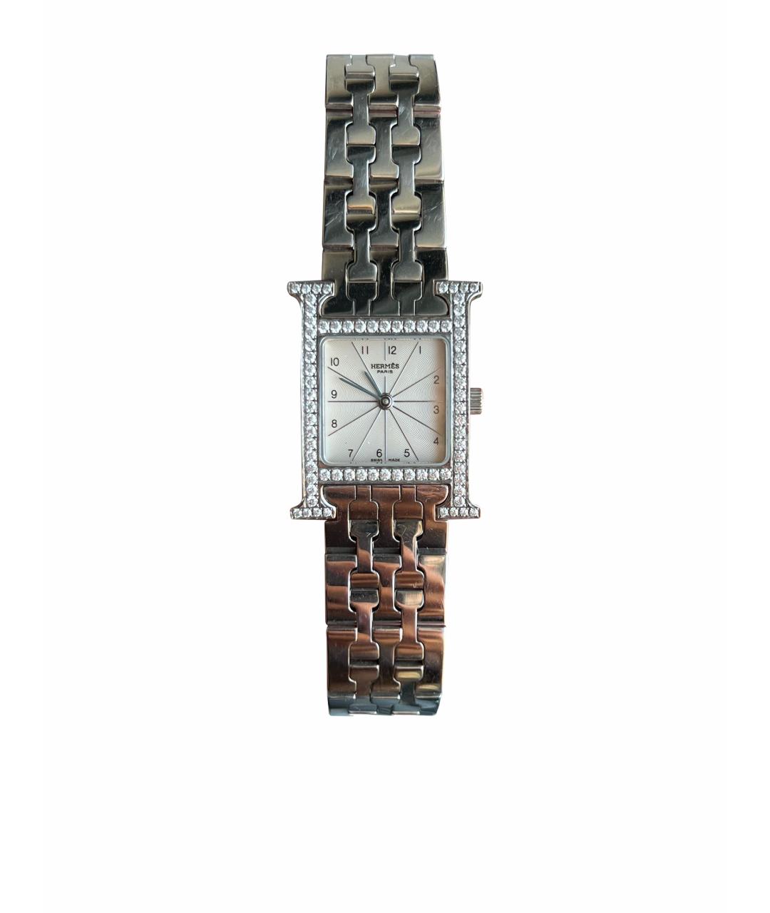 HERMES Серебряные часы, фото 1