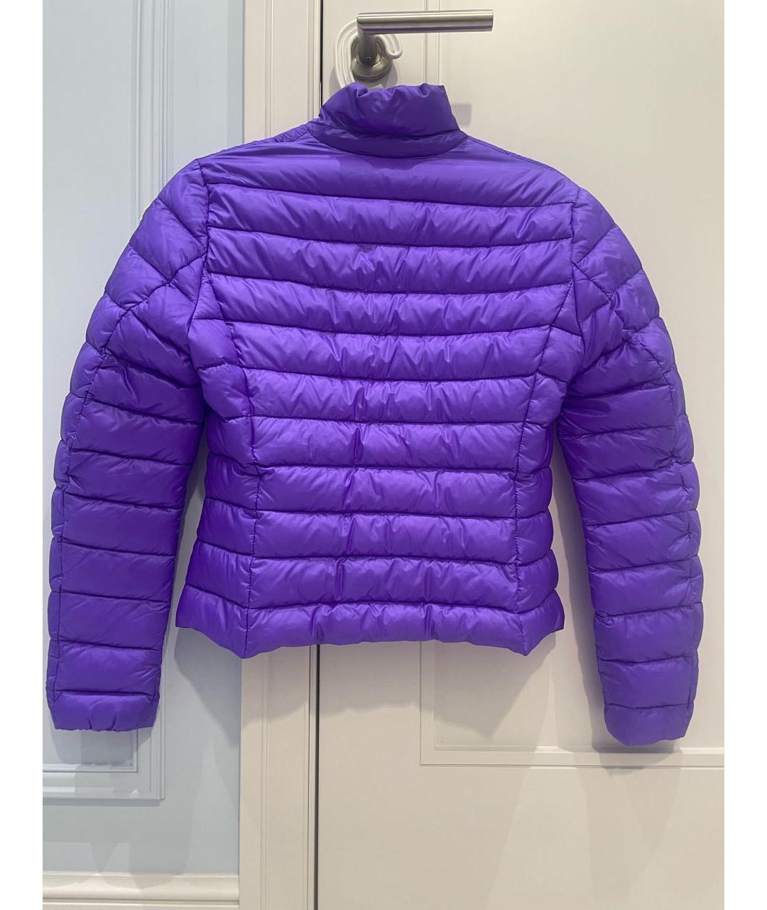 MONCLER Фиолетовая полиамидовая куртка, фото 2
