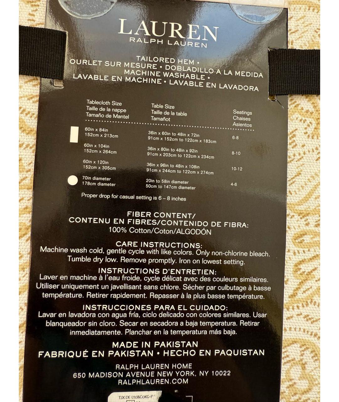 RALPH LAUREN Скатерть, фото 4