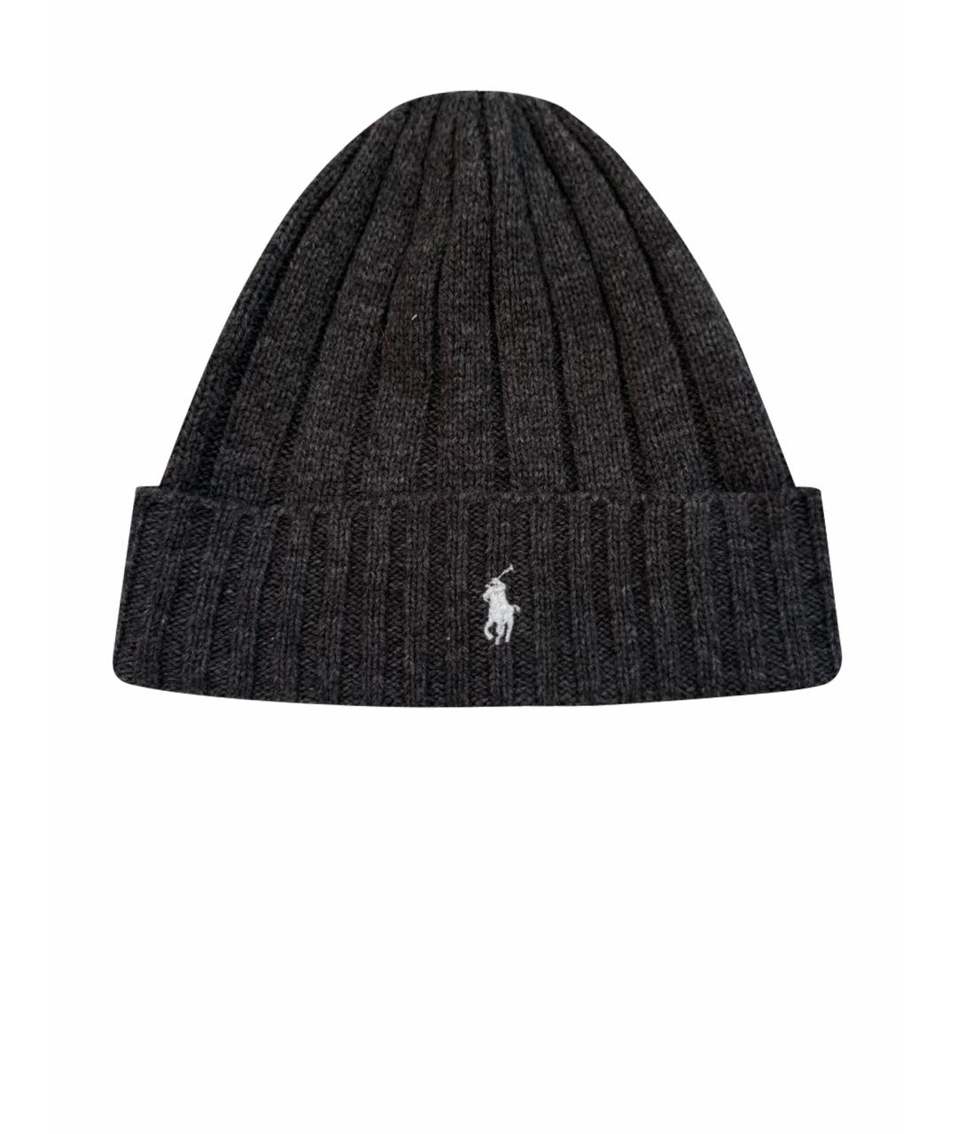 POLO RALPH LAUREN Серая шапка, фото 1