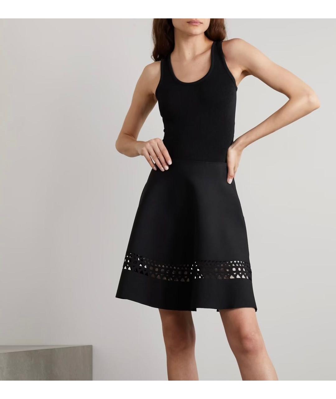 ALAIA Черное вискозное боди, фото 2
