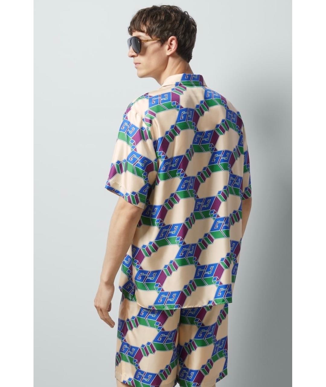 GUCCI Мульти кэжуал рубашка, фото 4