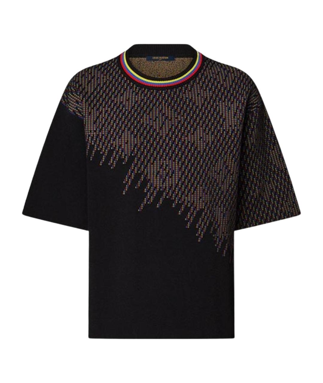 LOUIS VUITTON Черный джемпер / свитер, фото 1