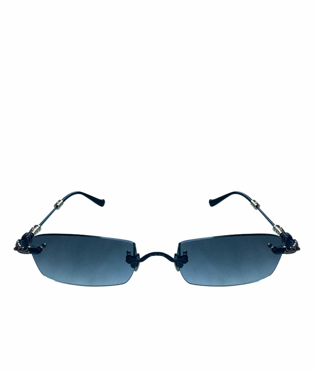 CHROME HEARTS Металлические солнцезащитные очки, фото 1