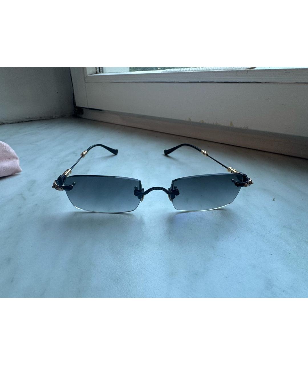 CHROME HEARTS Металлические солнцезащитные очки, фото 7