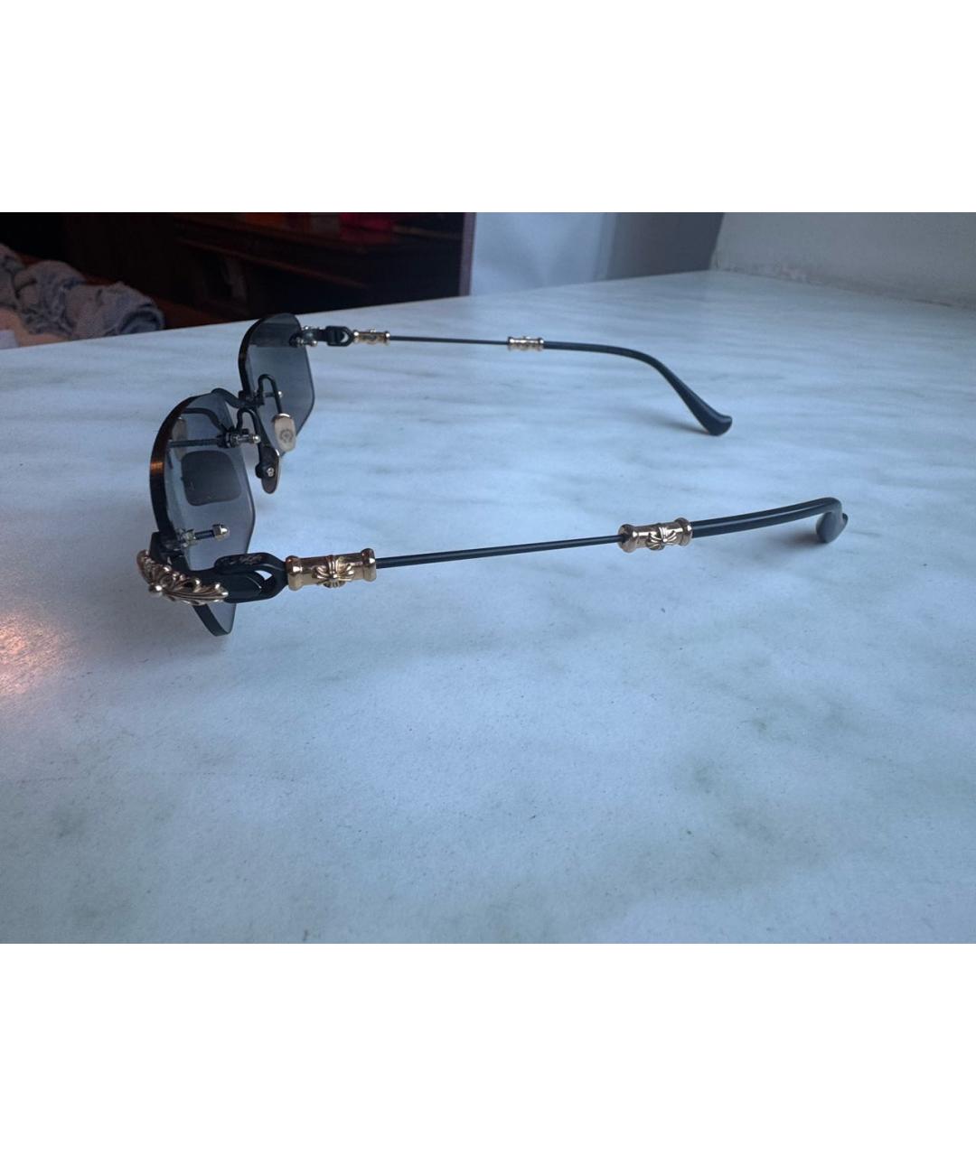 CHROME HEARTS Металлические солнцезащитные очки, фото 3