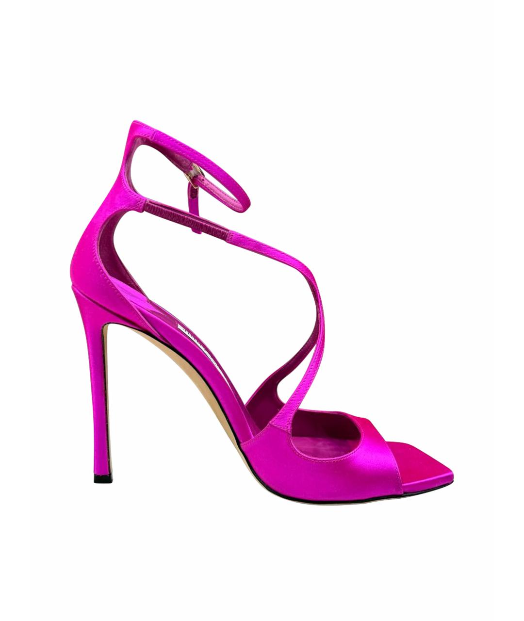JIMMY CHOO Фуксия босоножки, фото 1