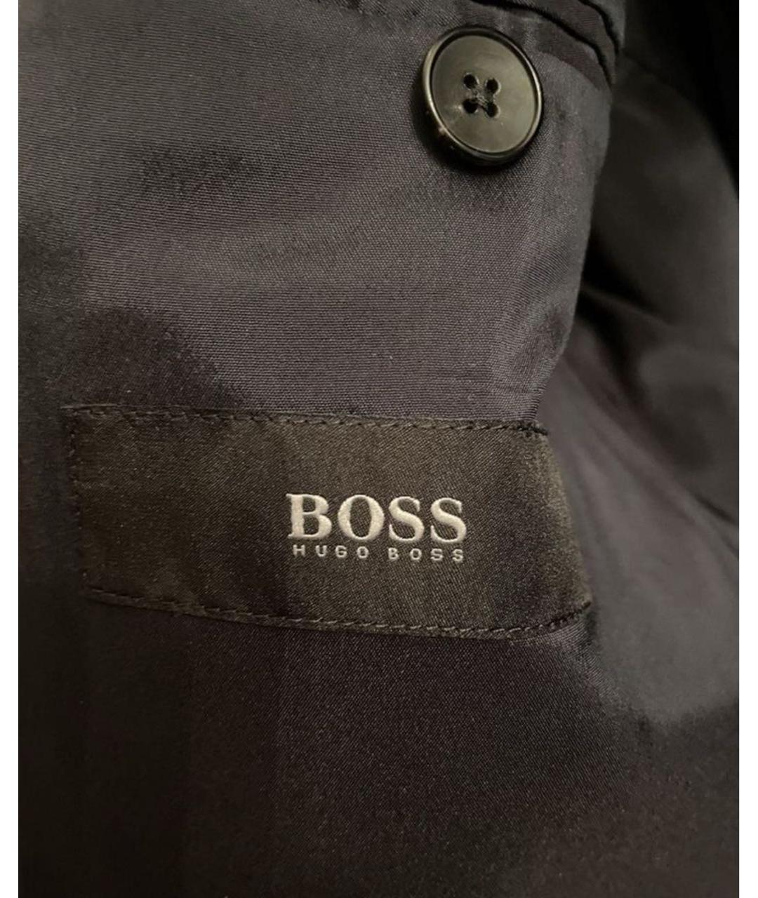 HUGO BOSS Темно-синий классический костюм, фото 5