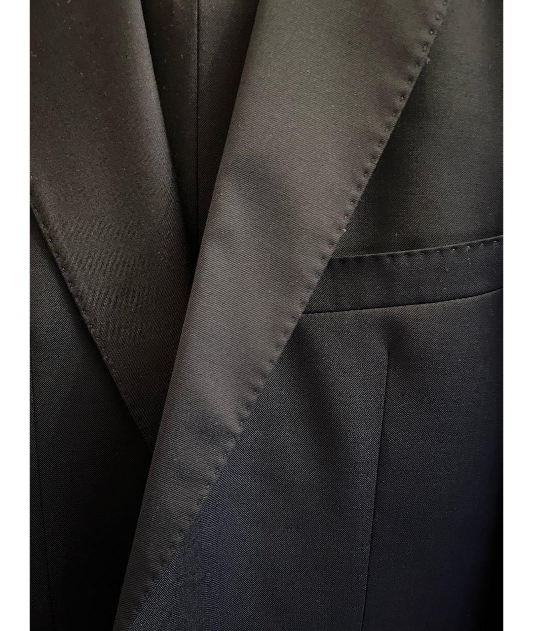 HUGO BOSS Темно-синий классический костюм, фото 4
