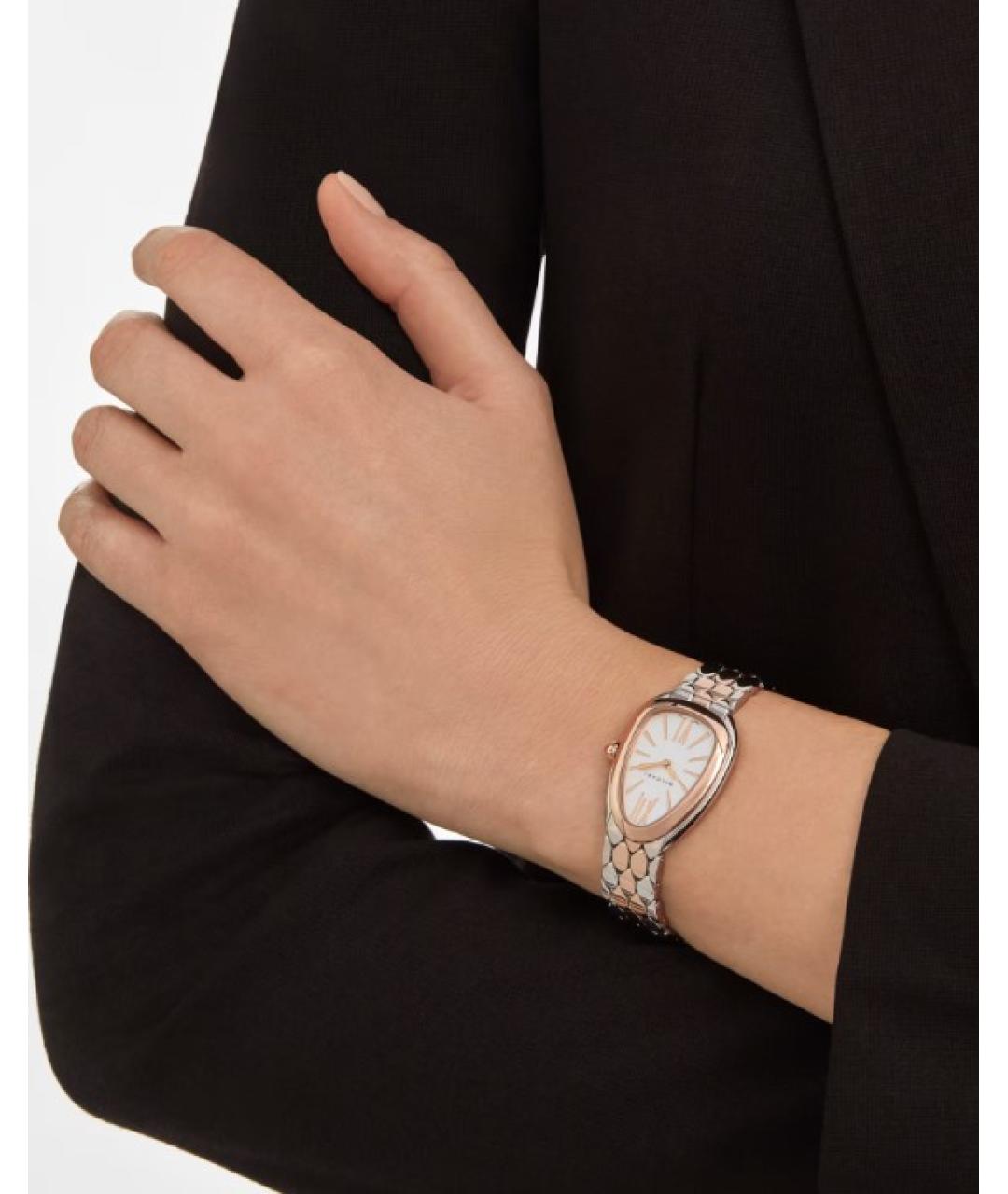 BVLGARI Золотые часы из розового золота, фото 4