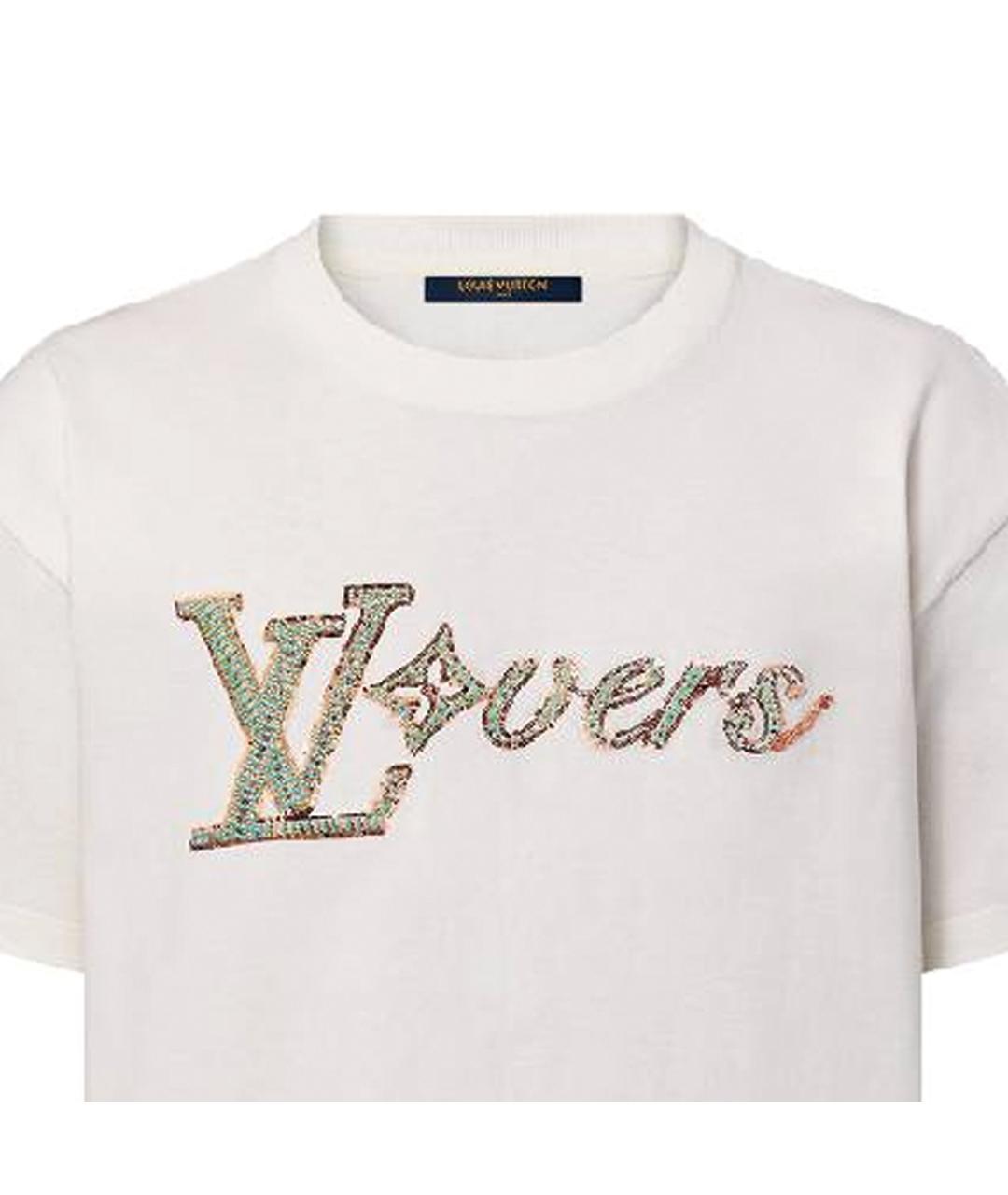 LOUIS VUITTON Белая футболка, фото 4