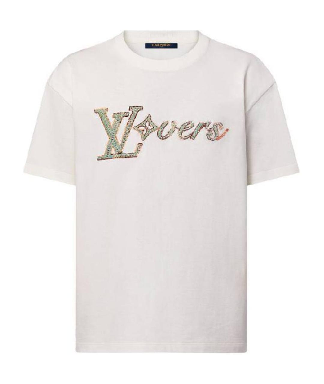 LOUIS VUITTON Белая футболка, фото 3