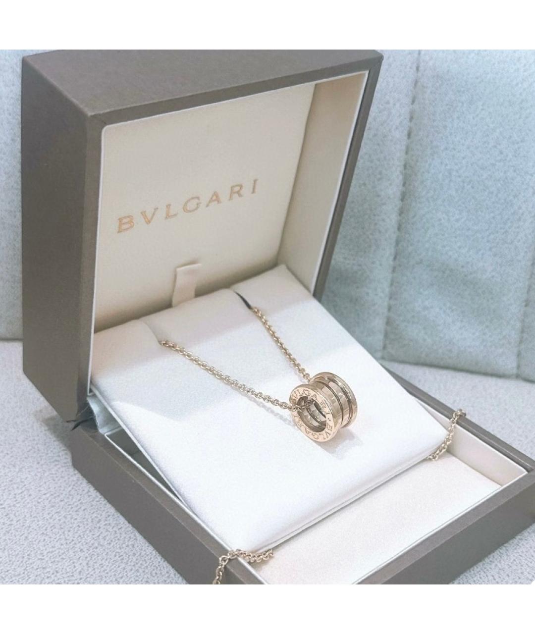 BVLGARI Желтое колье из желтого золота, фото 4