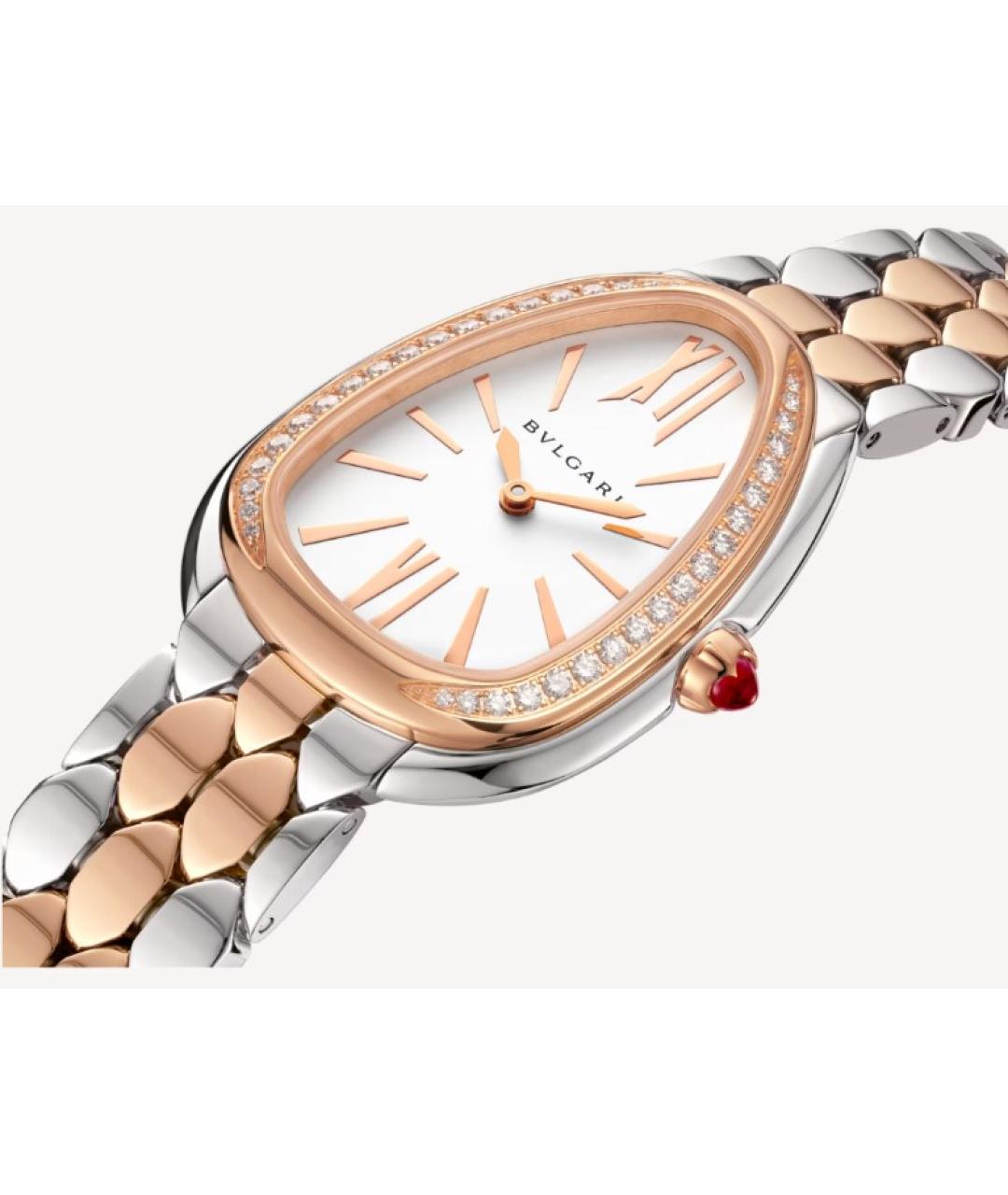 BVLGARI Золотые часы из розового золота, фото 2