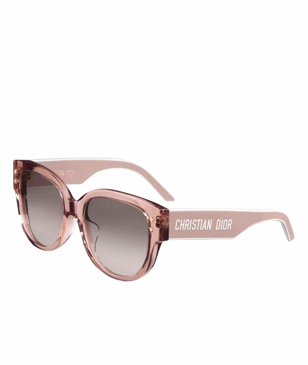 CHRISTIAN DIOR Розовые солнцезащитные очки, фото 1