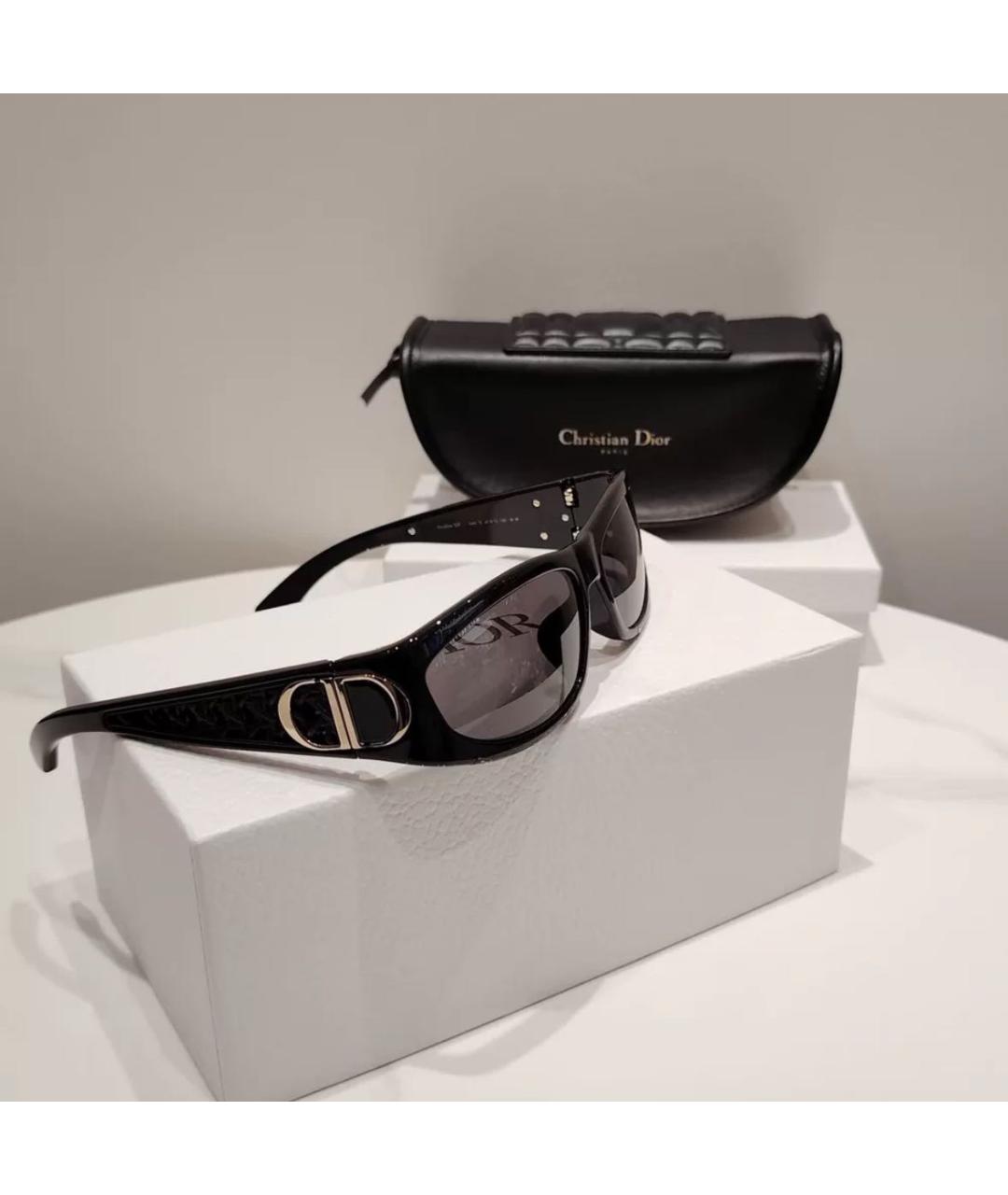 CHRISTIAN DIOR Черные солнцезащитные очки, фото 2