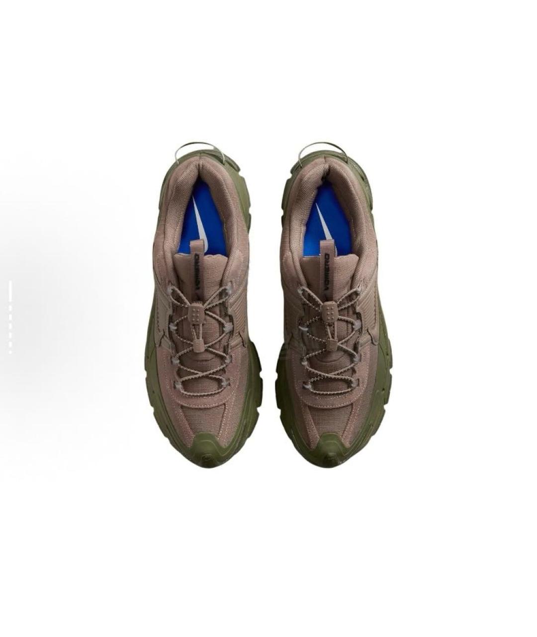 NIKE Хаки текстильные кроссовки, фото 3