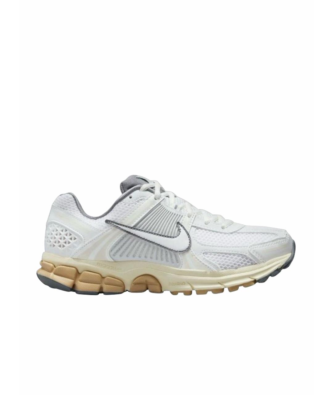NIKE Бежевые текстильные кроссовки, фото 1