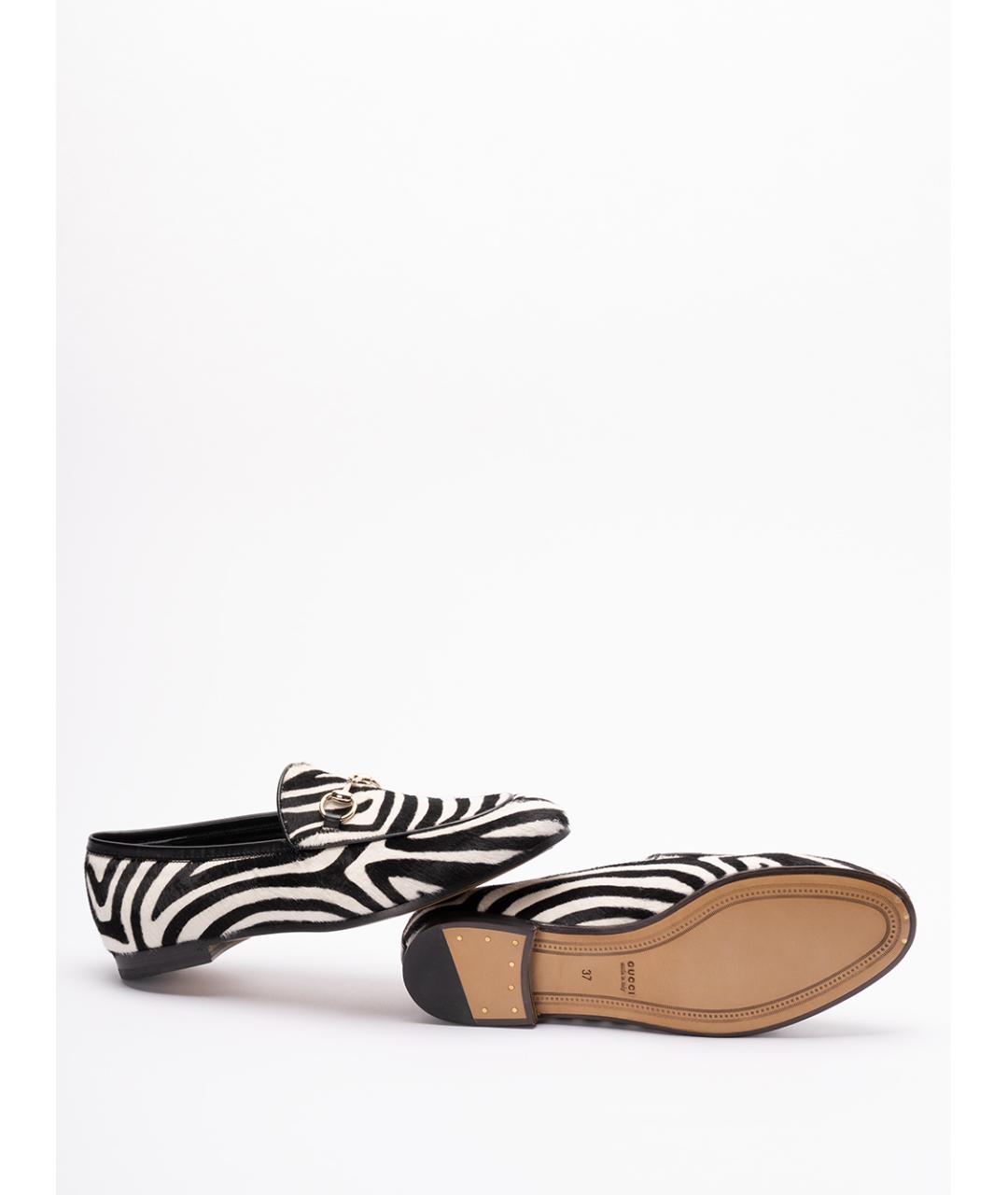 GUCCI Мульти кожаные лоферы, фото 4