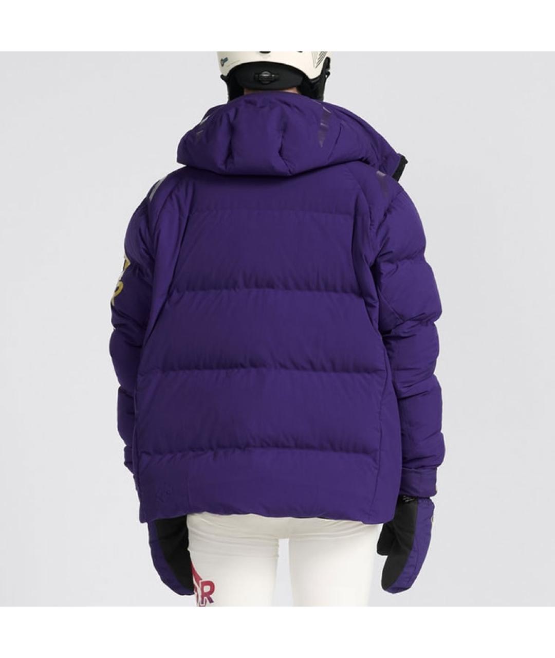 CHRISTIAN DIOR Фиолетовый пуховик, фото 4