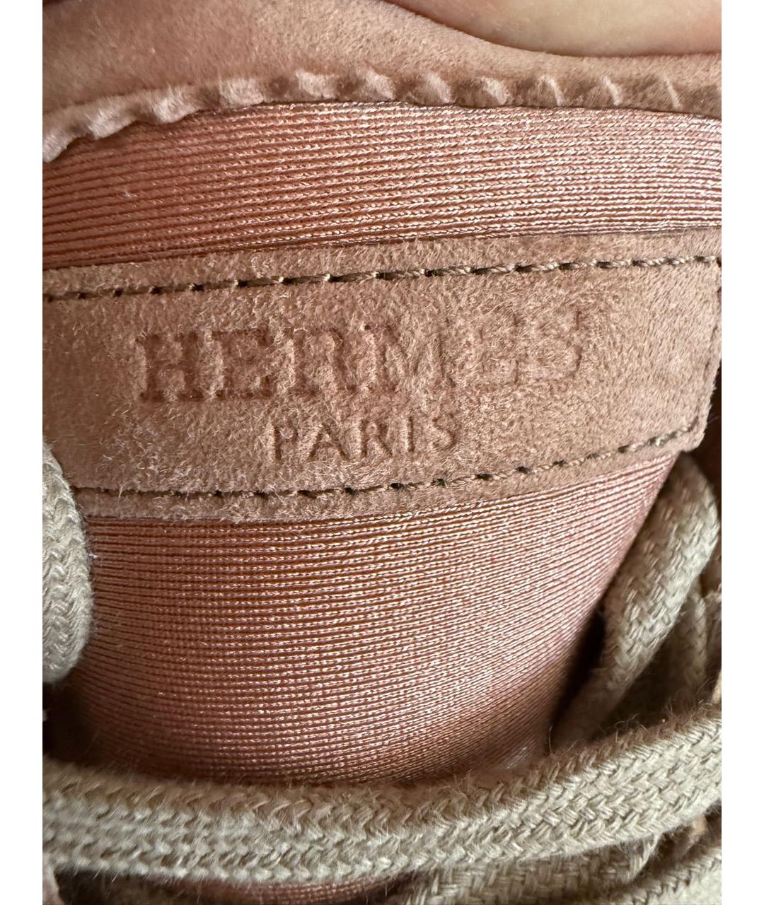 HERMES Текстильные кроссовки, фото 5