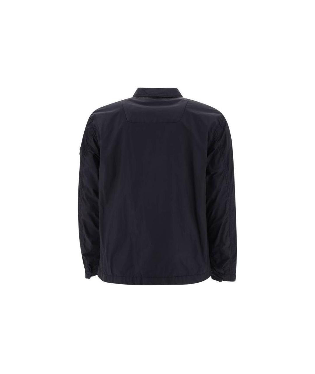 STONE ISLAND Темно-синяя куртка, фото 2
