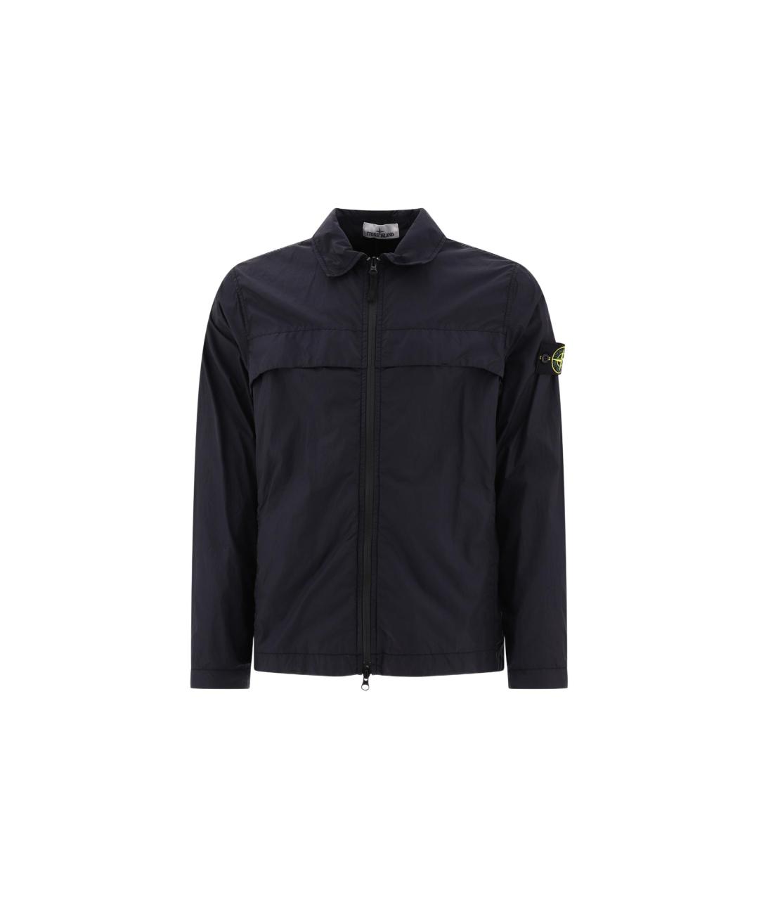 STONE ISLAND Темно-синяя куртка, фото 5