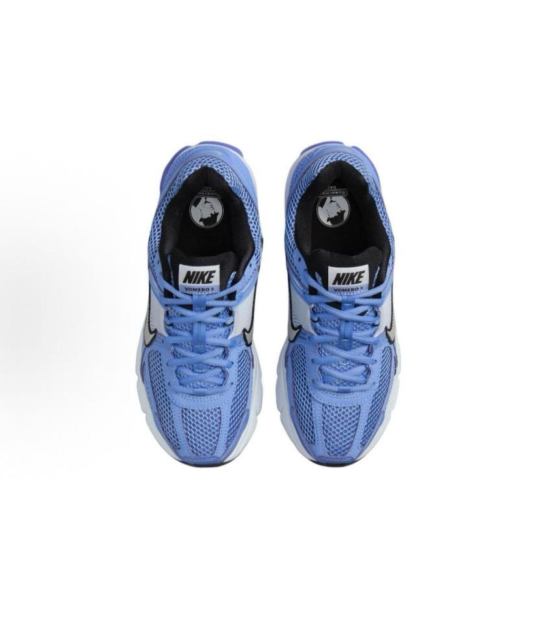 NIKE Синие текстильные кроссовки, фото 4