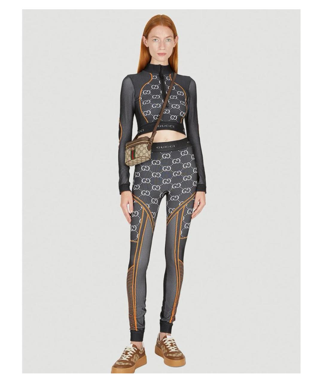 GUCCI Леггинсы и велосипедки, фото 2