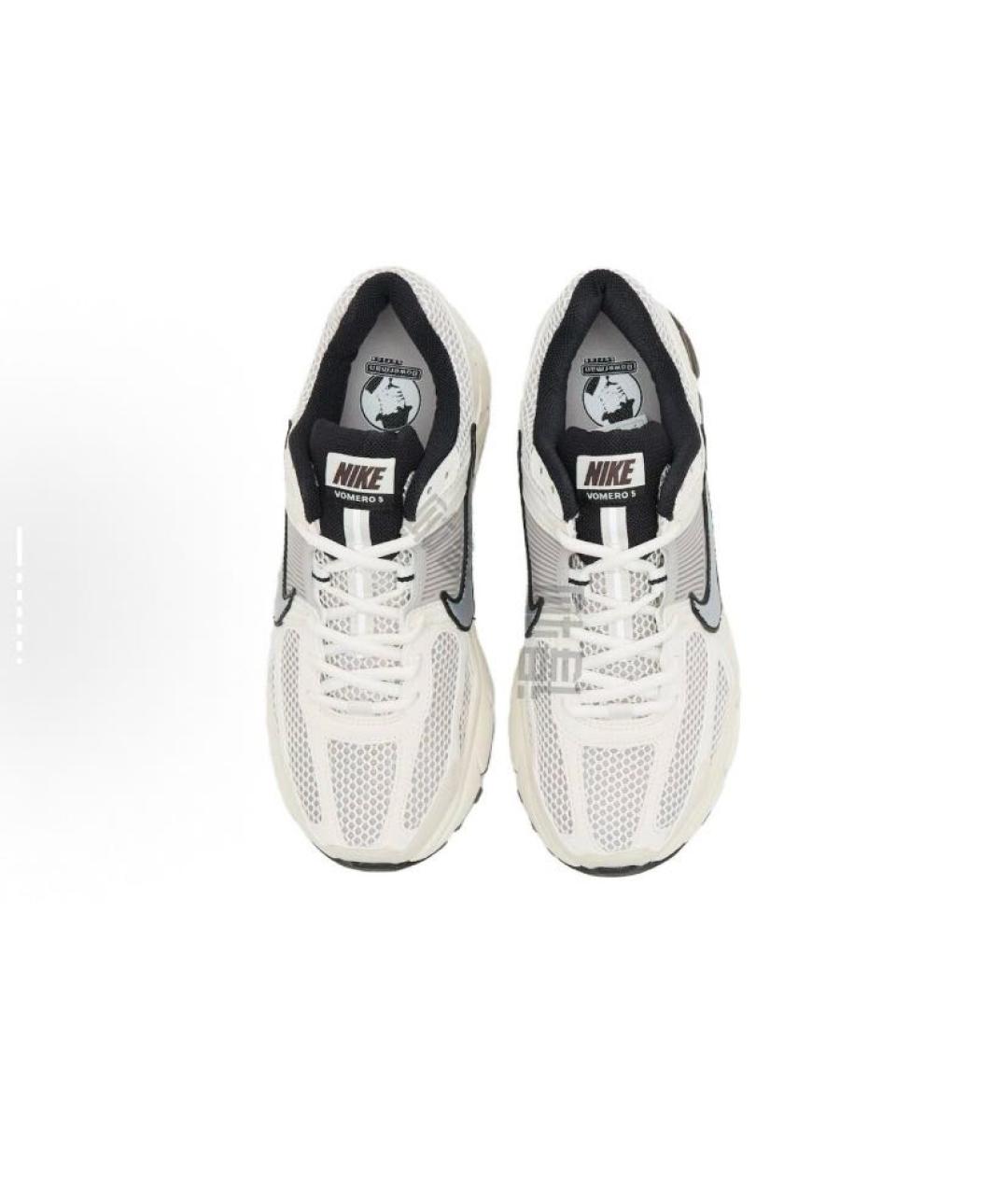 NIKE Бежевые текстильные кроссовки, фото 4