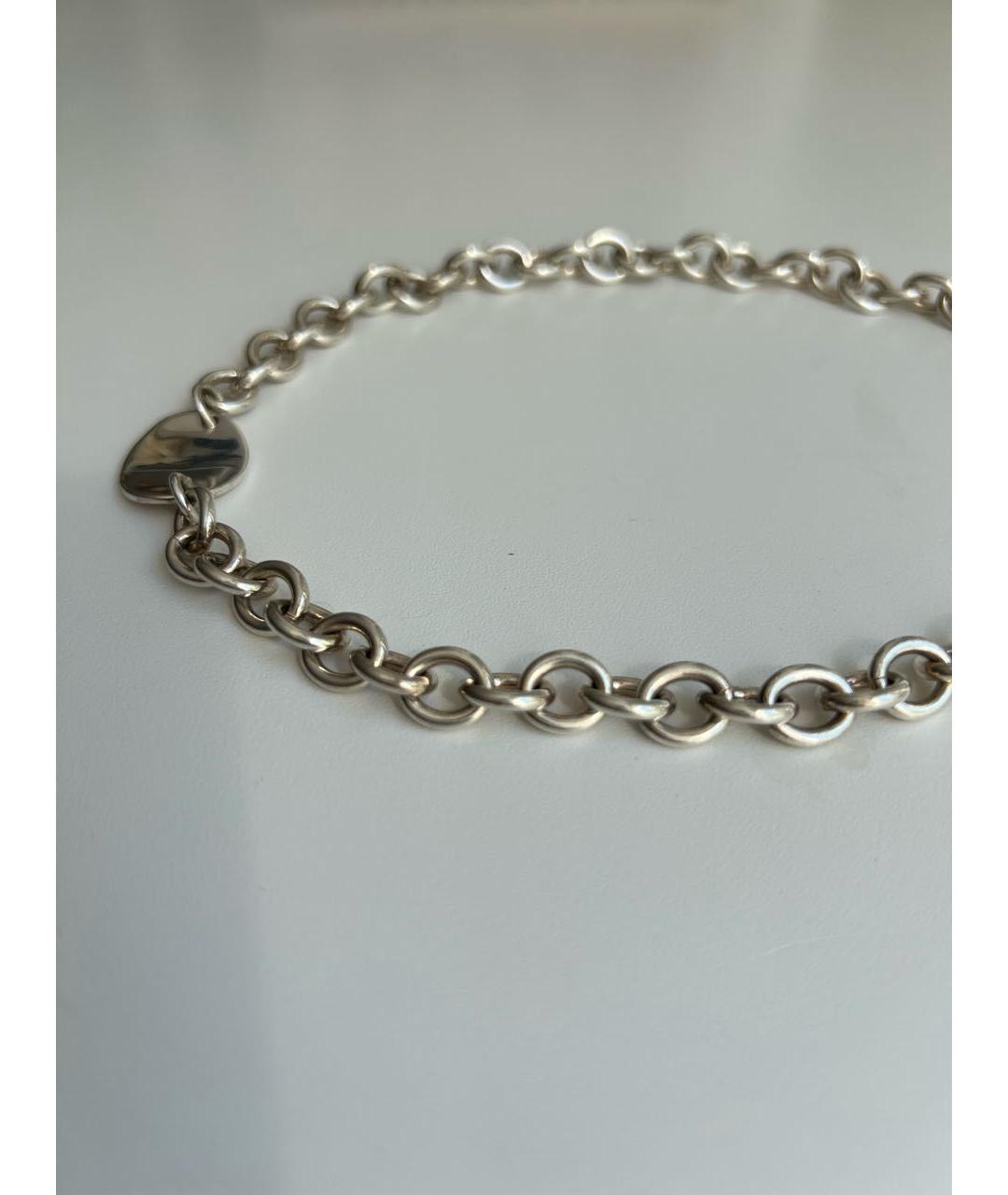 TIFFANY&CO Белое серебряное колье, фото 4