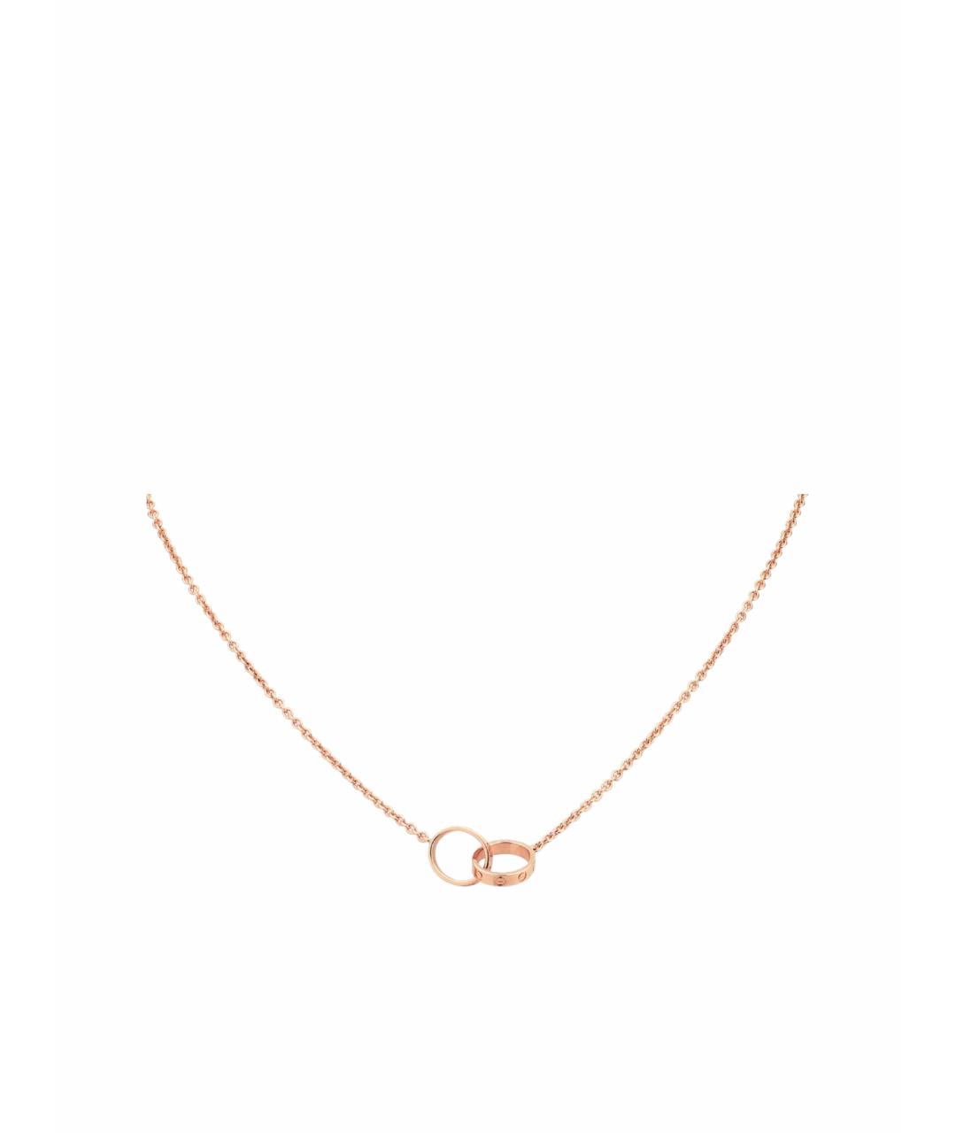CARTIER Подвеска из розового золота, фото 1