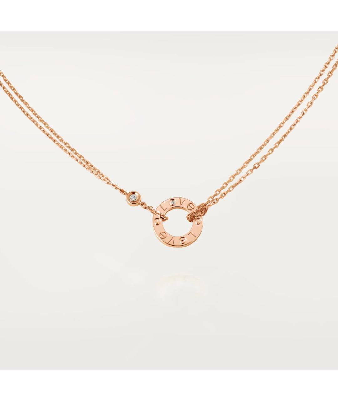 CARTIER Подвеска из розового золота, фото 9