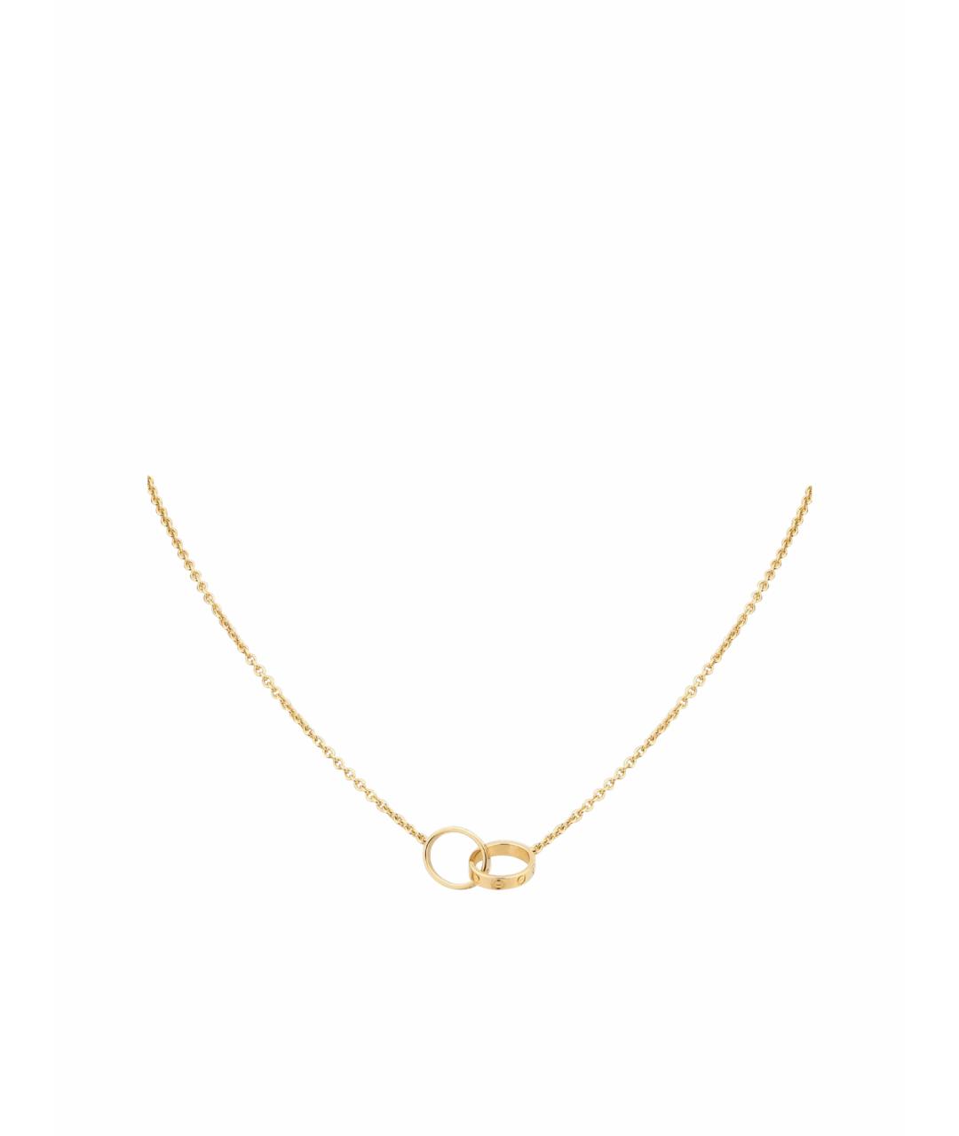 CARTIER Золотая подвеска из желтого золота, фото 1