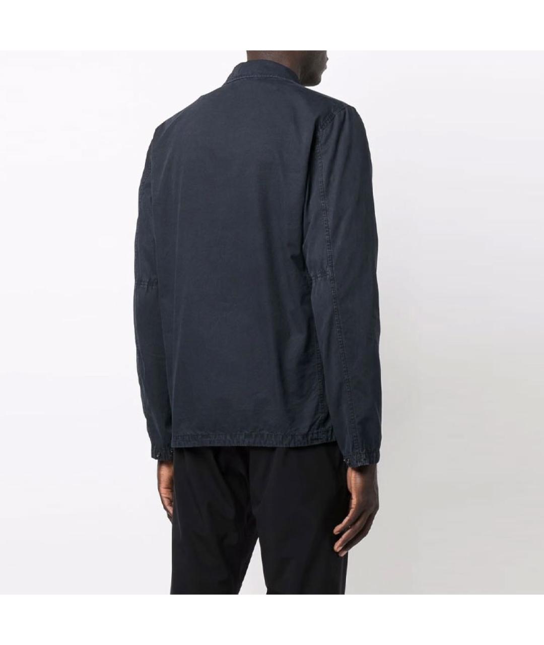 STONE ISLAND Темно-синяя куртка, фото 5